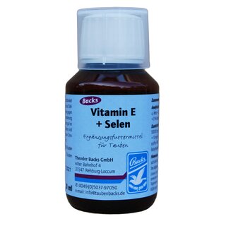 Backs Vitamin-E + Selen