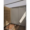 Komplett Voliere 4m breit x 2m tief x 2,2m hoch inkl. Tür und Dach