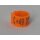 Clipringe Lasergraviert 50 Stück orange 8mm