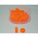 50 Clipringe / Erkennungsringe orange 5mm
