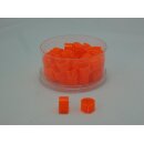 50 Clipringe / Erkennungsringe orange 8mm