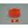 50 Clipringe / Erkennungsringe orange 8mm
