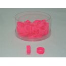 50 Clipringe / Erkennungsringe pink 5mm