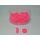 50 Clipringe / Erkennungsringe pink 5mm