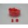 50 Clipringe / Erkennungsringe rot 8mm