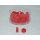 50 Clipringe / Erkennungsringe rot 5mm